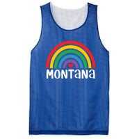 Montana Travel I Love Montana Usa Cool Gift Mesh Reversible Basketball Jersey Tank