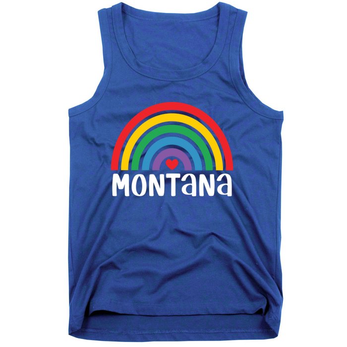 Montana Travel I Love Montana Usa Cool Gift Tank Top