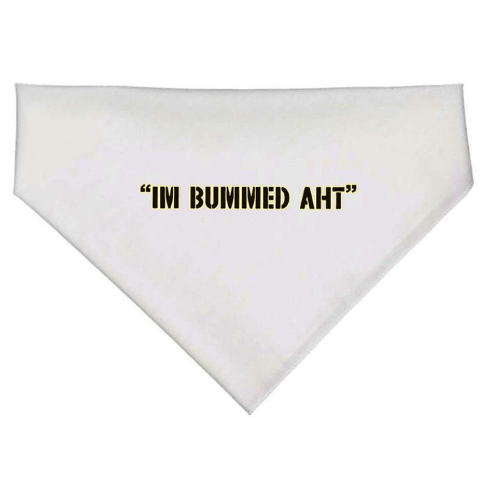 Mike Tomlin Im Bummed Aht Butch Bechtold USA-Made Doggie Bandana