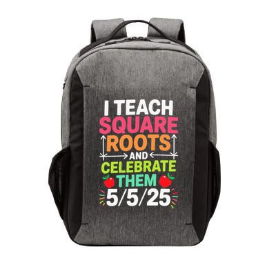 Math Teachers I Teach Square Roots Funny Square Root Day Vector Backpack