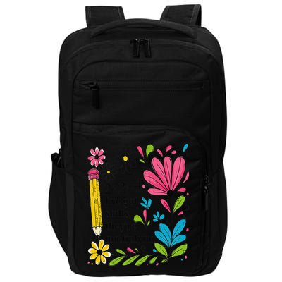 Math Teacher Ive Got Skills Theyre Multiplyin Mathematics Impact Tech Backpack