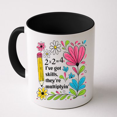 Math Teacher Ive Got Skills Theyre Multiplyin Mathematics Mug