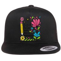 Math Teacher Ive Got Skills Theyre Multiplyin Mathematics Flat Bill Trucker Hat