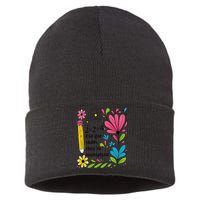 Math Teacher Ive Got Skills Theyre Multiplyin Mathematics Sustainable Knit Beanie