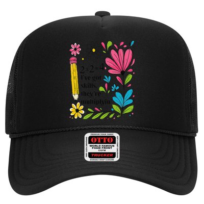 Math Teacher Ive Got Skills Theyre Multiplyin Mathematics Hat