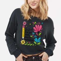 Math Teacher Ive Got Skills Theyre Multiplyin Mathematics Cropped Pullover Crew