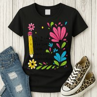 Math Teacher Ive Got Skills Theyre Multiplyin Mathematics Womens T-Shirt