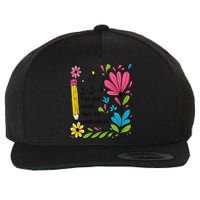Math Teacher Ive Got Skills Theyre Multiplyin Mathematics Wool Snapback Cap