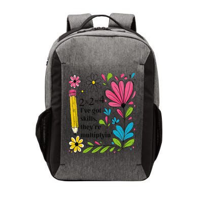 Math Teacher Ive Got Skills Theyre Multiplyin Mathematics Vector Backpack