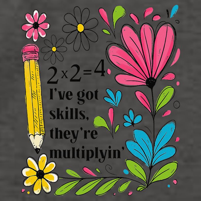Math Teacher Ive Got Skills Theyre Multiplyin Mathematics Vector Backpack