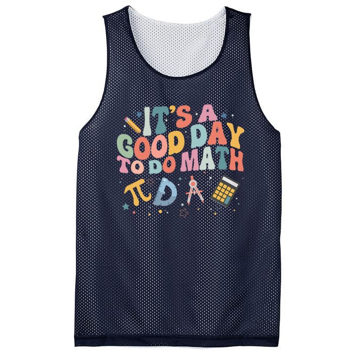 Math Teacher ItS A Good Day To Do Math Mathematics Mesh Reversible Basketball Jersey Tank