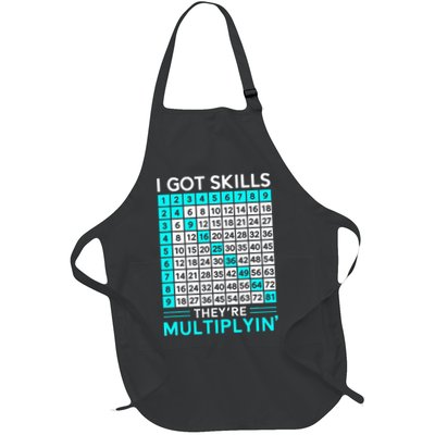 Math Teacher I Got Skills They're Multiplying Apron