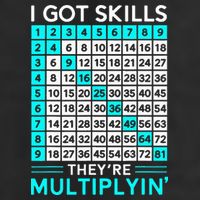 Math Teacher I Got Skills They're Multiplying Adult Drive Performance Visor