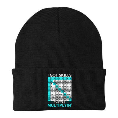 Math Teacher I Got Skills They're Multiplying Beanie