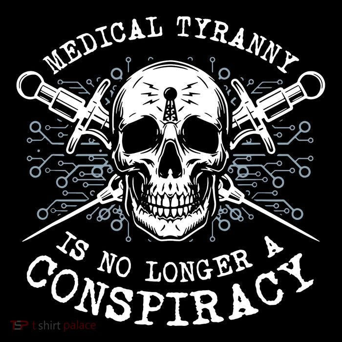 Medical Tyranny Is No Longer A Conspiracy 7-Panel Snapback Hat