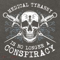 Medical Tyranny Is No Longer A Conspiracy Cotton Canvas Backpack