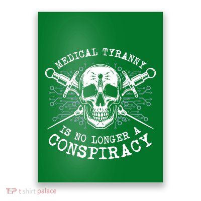 Medical Tyranny Is No Longer A Conspiracy Poster