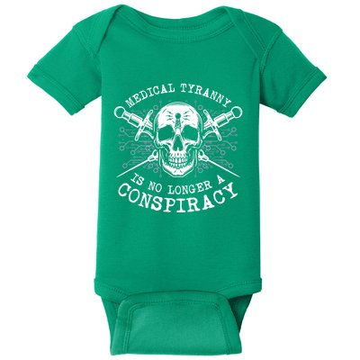 Medical Tyranny Is No Longer A Conspiracy Baby Bodysuit