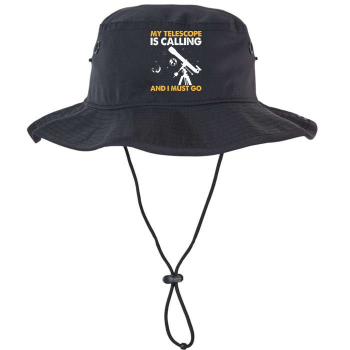 My Telescope Is Calling And I Must Go I Astronomy Bucket Hat