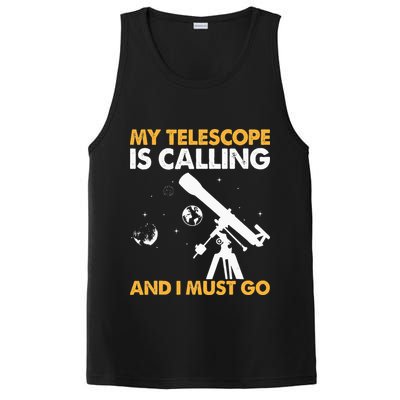 My Telescope Is Calling And I Must Go I Astronomy PosiCharge Competitor Tank