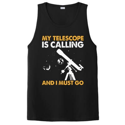 My Telescope Is Calling And I Must Go I Astronomy PosiCharge Competitor Tank