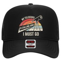 My Telescope Is Calling And I Must Go Astronomy Telescope Hat