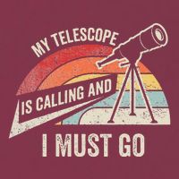 My Telescope Is Calling And I Must Go Astronomy Telescope 16oz Travel Tumbler