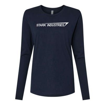 Movie Tshirt Inspired By The Film Ironman Stark Industries Womens Cotton Relaxed Long Sleeve T-Shirt