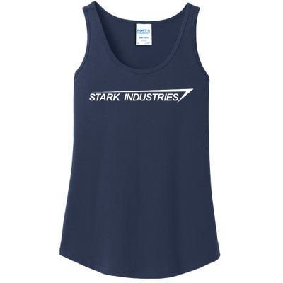 Movie Tshirt Inspired By The Film Ironman Stark Industries Ladies Essential Tank