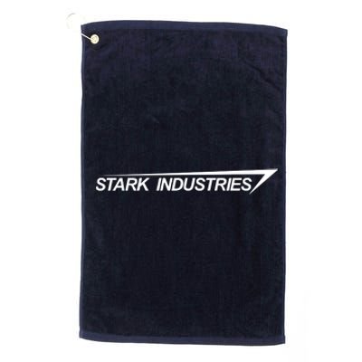 Movie Tshirt Inspired By The Film Ironman Stark Industries Platinum Collection Golf Towel