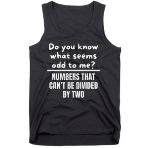 Math Teacher Joke-Fun Best Math Quotes saying Tank Top