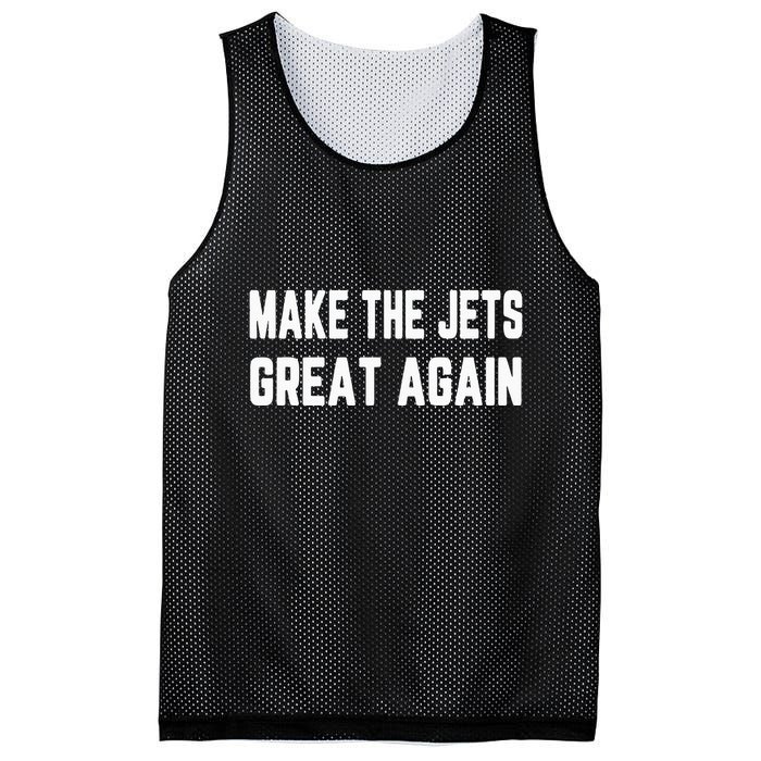 Make The Jets Great Again  Mesh Reversible Basketball Jersey Tank