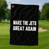 Make The Jets Great Again  Golf Towel