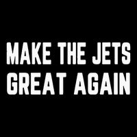 Make The Jets Great Again  Cropped Pullover Crew