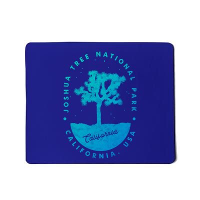Minimalist Tree Joshua Tree National Park Distressed Design Gift Mousepad