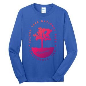 Minimalist Tree Joshua Tree National Park Distressed Design Gift Tall Long Sleeve T-Shirt