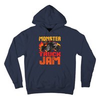 Monster Truck Jam Retro Huge Truck Hoodie