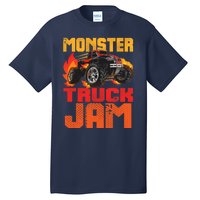 Monster Truck Jam Retro Huge Truck Tall T-Shirt