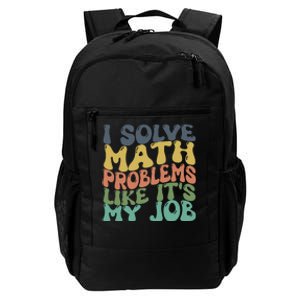 Math Teacher Joke Fun Best Math Quotes Daily Commute Backpack