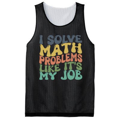 Math Teacher Joke Fun Best Math Quotes Mesh Reversible Basketball Jersey Tank