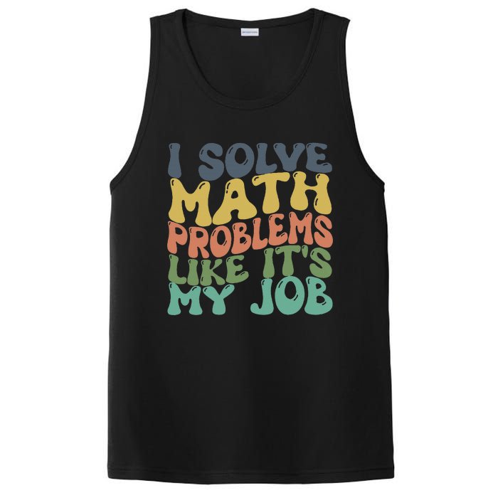 Math Teacher Joke Fun Best Math Quotes PosiCharge Competitor Tank