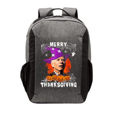 Merry Thanksgiving Joe Biden Confused Hippie Halloween Ghost Vector Backpack