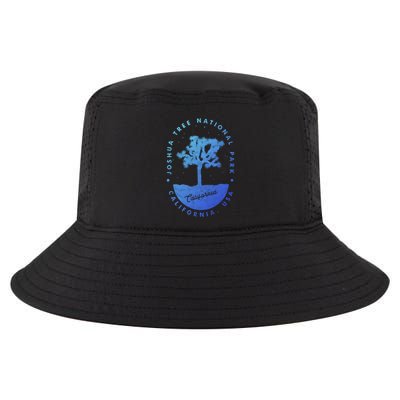 Minimalist Tree Joshua Tree National Park Distressed Design Gift Cool Comfort Performance Bucket Hat
