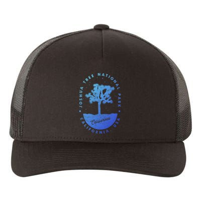 Minimalist Tree Joshua Tree National Park Distressed Design Gift Yupoong Adult 5-Panel Trucker Hat