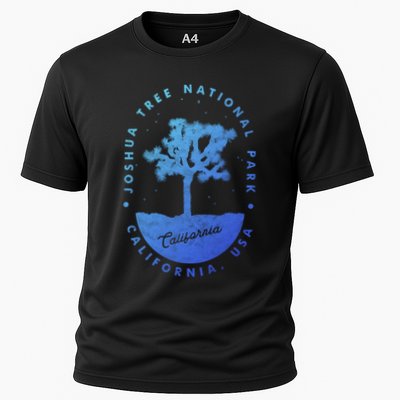 Minimalist Tree Joshua Tree National Park Distressed Design Gift Performance Shirt
