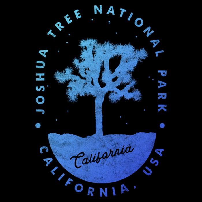 Minimalist Tree Joshua Tree National Park Distressed Design Gift Performance Shirt