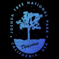 Minimalist Tree Joshua Tree National Park Distressed Design Gift Impact Tech Backpack