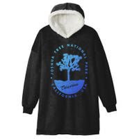 Minimalist Tree Joshua Tree National Park Distressed Design Gift Hooded Wearable Blanket