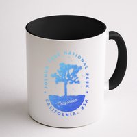 Minimalist Tree Joshua Tree National Park Distressed Design Gift Mug