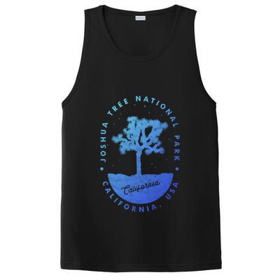 Minimalist Tree Joshua Tree National Park Distressed Design Gift PosiCharge Competitor Tank